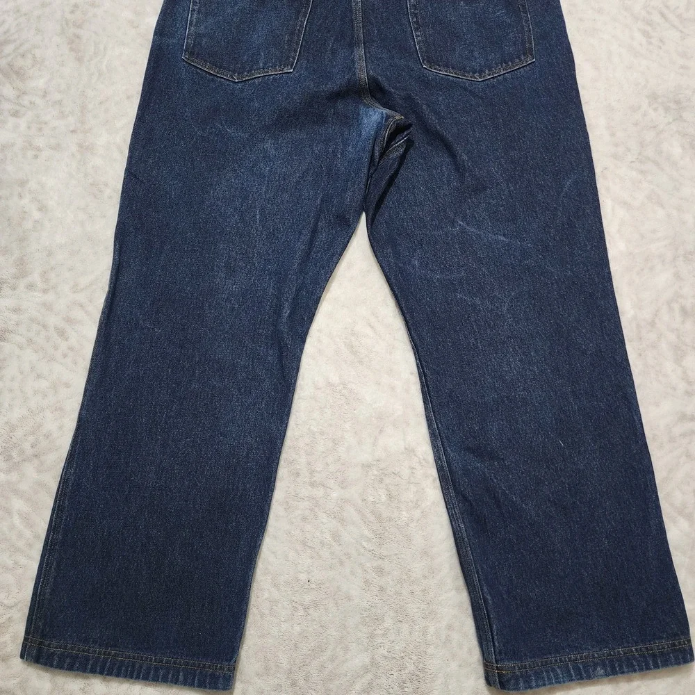 Duluth Trading Company Men's 38x30 Ballroom Relaxed Fit Jeans Straight Leg Denim